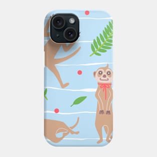 Funny Meerkat Pattern Phone Case