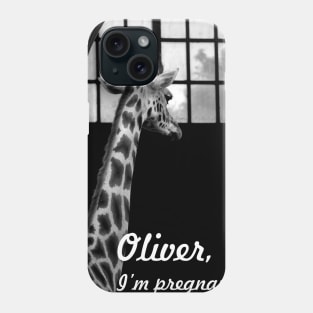 Pregnant Giraffe! Phone Case