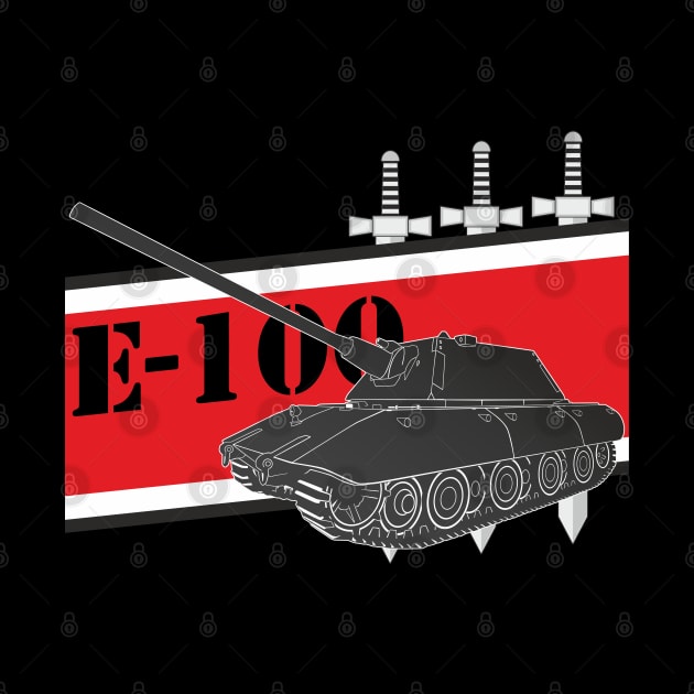 Superheavy tank E-100 by FAawRay