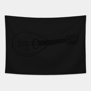 Willow Guitar Tapestry