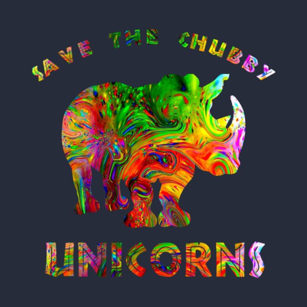 Save The Chubby Unicorns Africa Savanna Animals Kipper Tee by klimentina