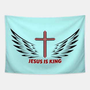 Jesus Is King Tapestry
