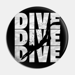 Scuba Diving Diver Dive Pin