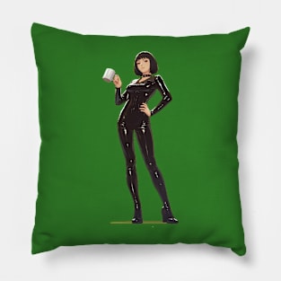 Coffee woman Pillow