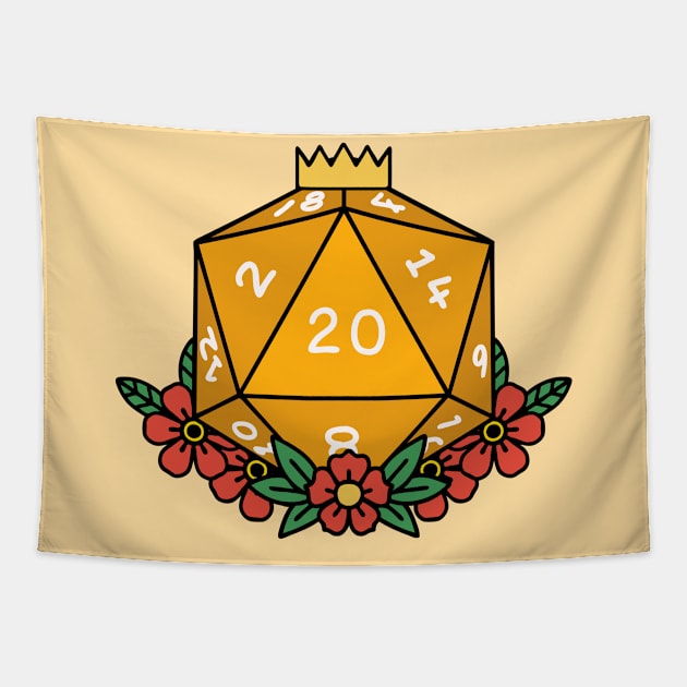 D20 Tapestry by OctoberArts