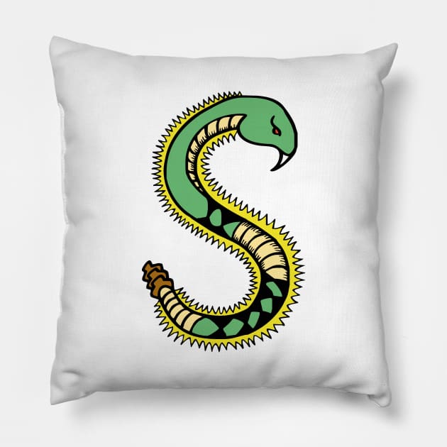 Crazy Monogram S Pillow by Tylwyth