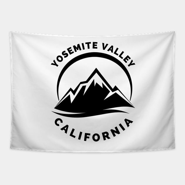 Yosemite Valley Ski Snowboard Mountain California Yosemite - Yosemite Valley California - Travel Tapestry by Famgift