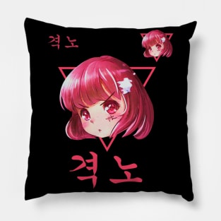 Korean Сasual Street Style Cherry Girl Pillow