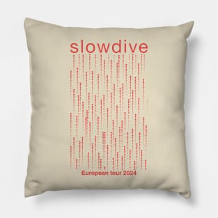 SLOWDIVE 2024 TOUR Pillow