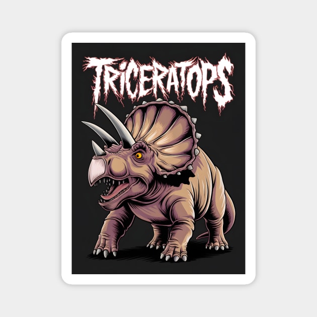 Triceratops Magnet by animegirlnft