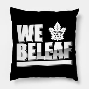 Toronto Maple Leafs We Be Leaf Pillow