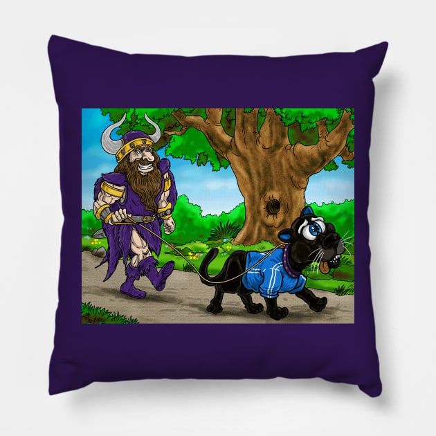 minnesota vikings pillow