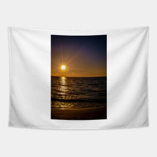 Sunset Lido Beach Tapestry