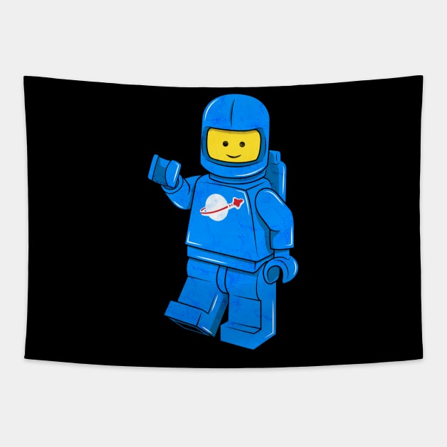 Classic Spaceman Tapestry by chrisraimoart