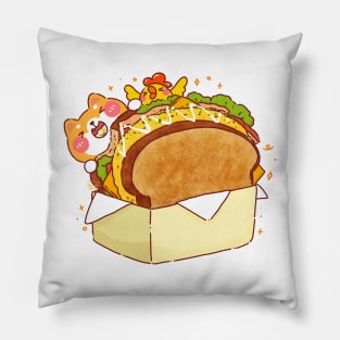 Shiba Inu Korean Egg Sandwich Pillow