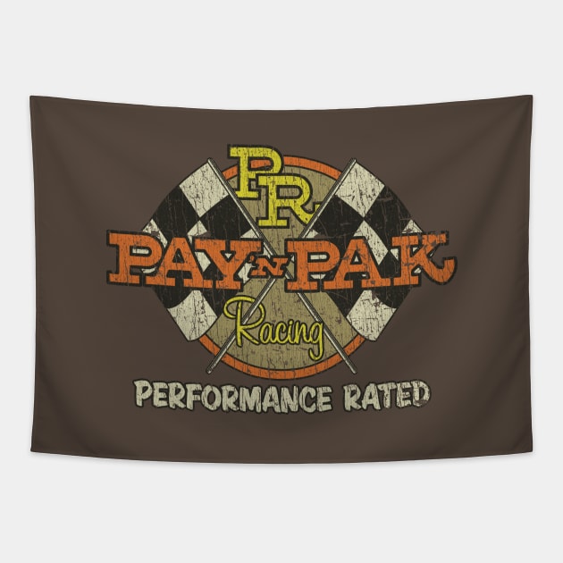 Pay 'n Pack Racing Performance Rated 1969 Tapestry by JCD666