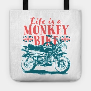 Life is a Monkey Bike Tote