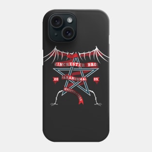 Winchester bros paranormal investigators Phone Case