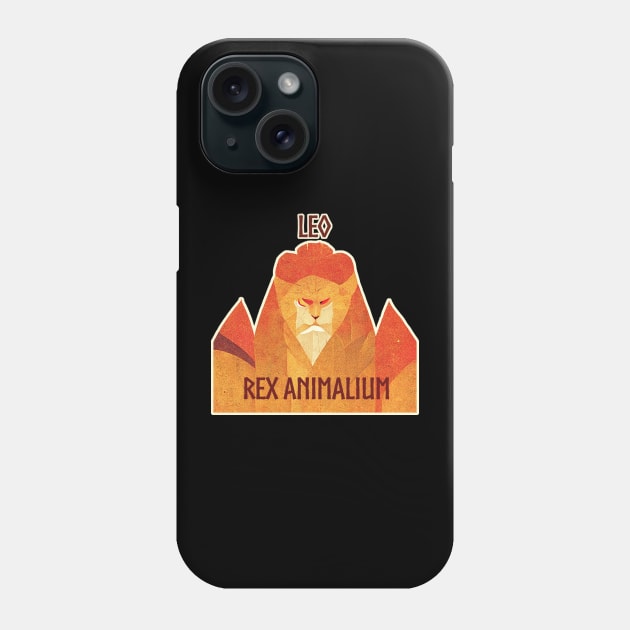 leo, rex animalium Phone Case by ElArrogante