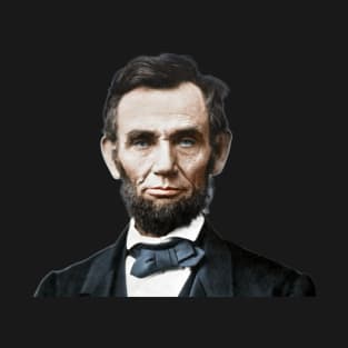 Abraham Lincoln Portrait - 1863 - Colorized T-Shirt