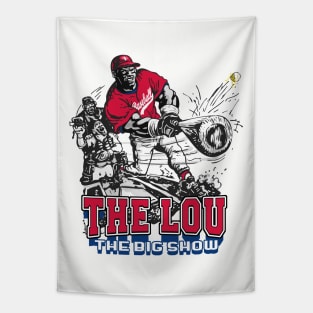 The Lou Big Stick Baseball Slugger Tapestry