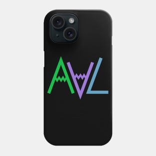 Asheville, NC Pastel Mountains Phone Case