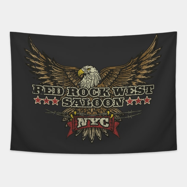 Red Rock West Saloon Tapestry by JCD666