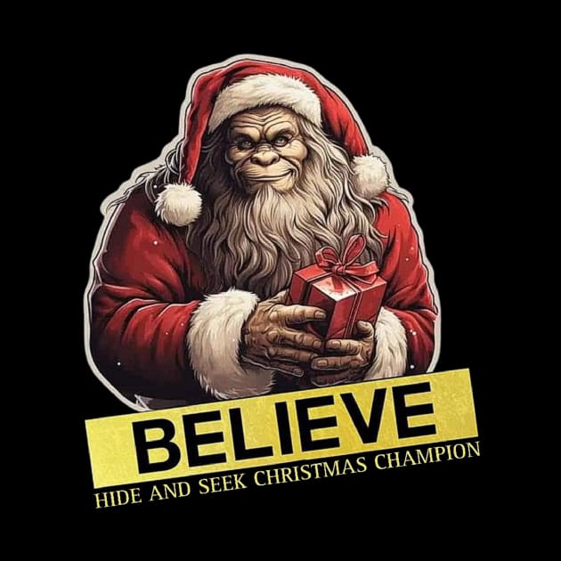 bigfoot believe : hide and seek christmas champion by hot_issue