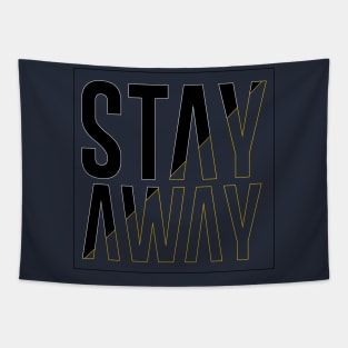 STAY AWAY COVID-19 Tapestry