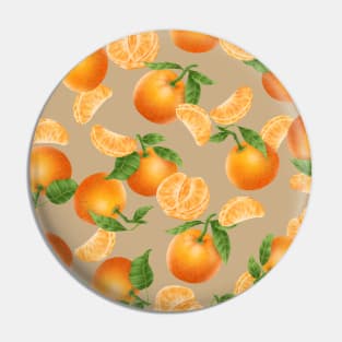 Tangerines Pin