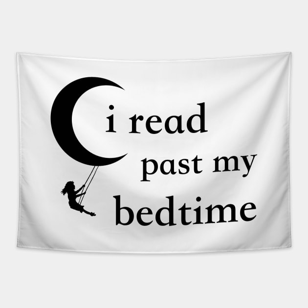 I Read Past My Bedtime Tapestry by radicalreads