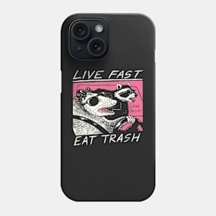 Live Fast! Eat T-Shirt Phone Case