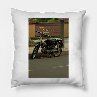 Classic Motorcycle - Honda Super Cup Pillow