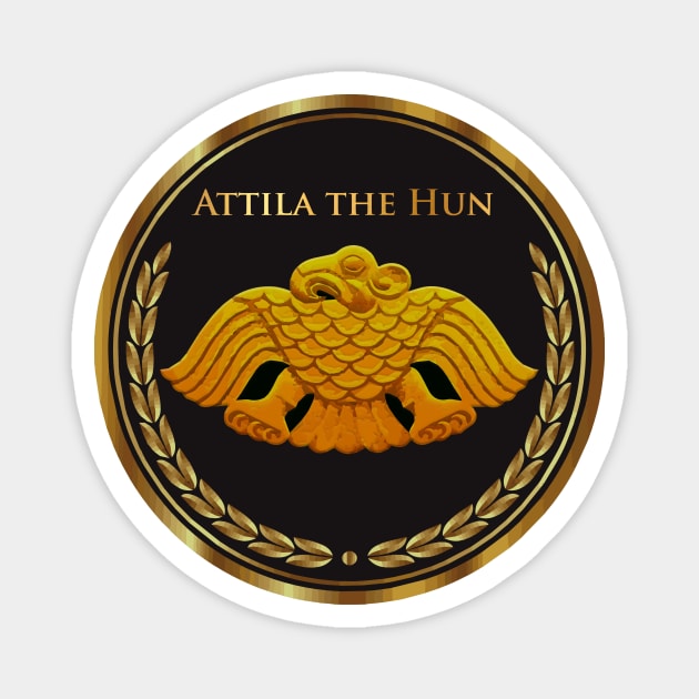 ATTILA THE HUN LOGO Magnet by theanomalius_merch