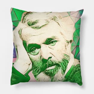 Thomas Carlyle Green Portrait | Thomas Carlyle Artwork 9 Pillow