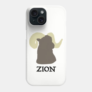 Zion, Big Horn Sheep Phone Case