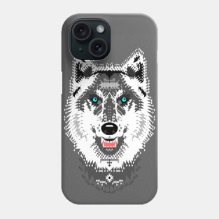 Geometric Wolf Phone Case