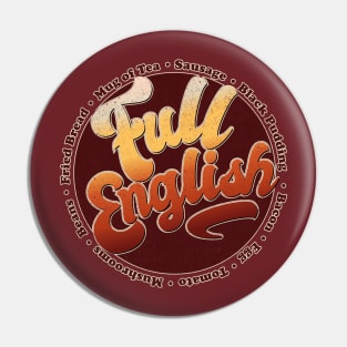 Full English Breakfast Pin