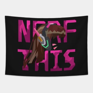 Nerf This - D.Va Overwatch Tapestry