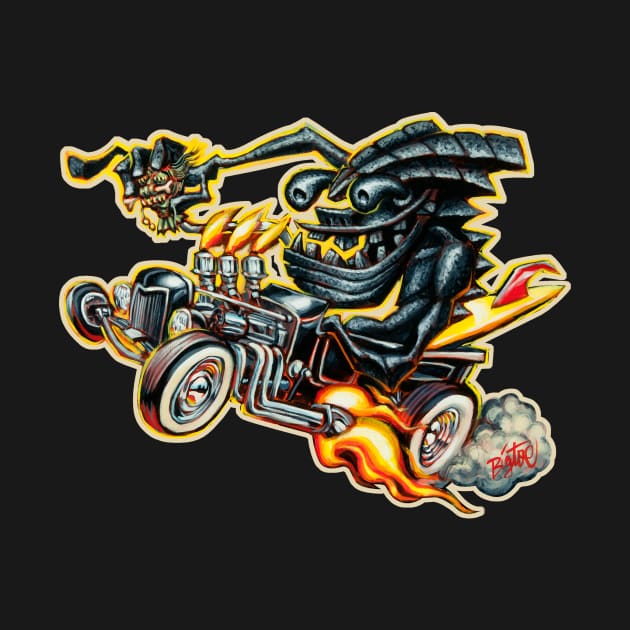 Lava Tiki Hotrod by BigToe