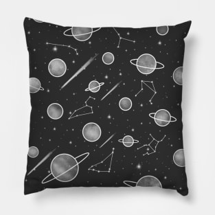 Aesthetic space Pillow