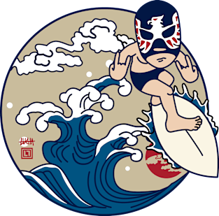 SURF LUCHADOR#2 Magnet