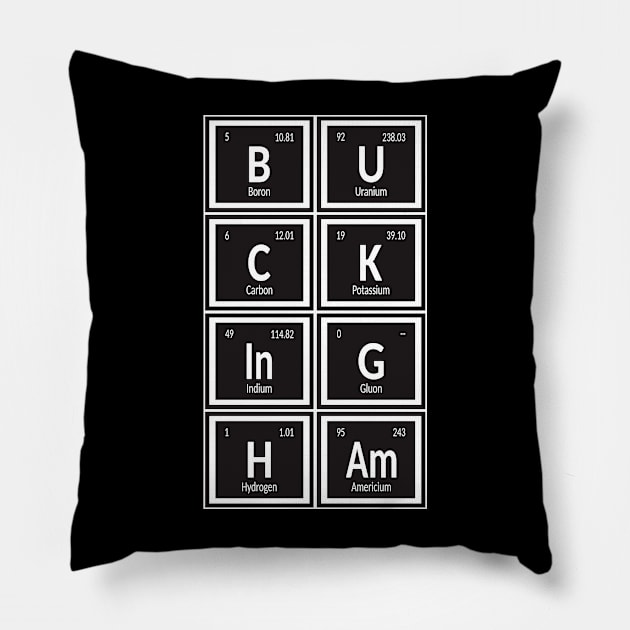 Buckingham Elements Pillow by Maozva-DSGN