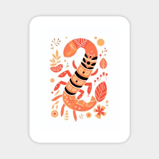 Mysterious Scorpio Zodiac Design Magnet