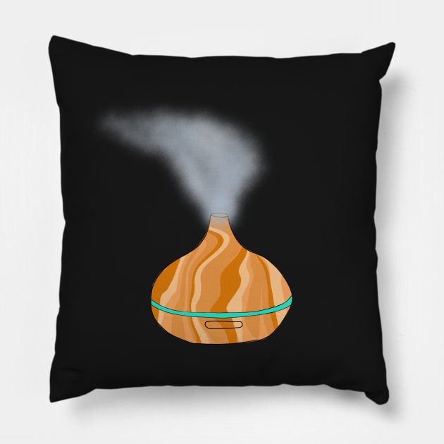 essential oil defuser Pillow by CollectfullyHannah