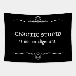 Chaotic Stupid is Not an Alignment Tapestry