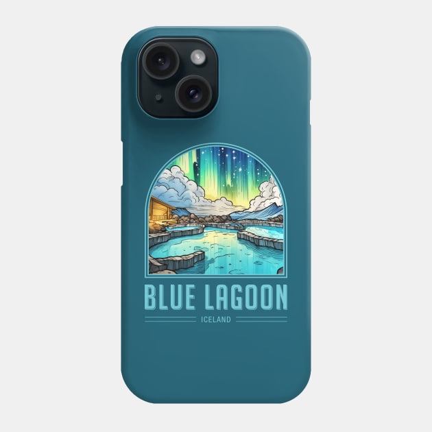 Blue Lagoon Iceland Phone Case by Curious World