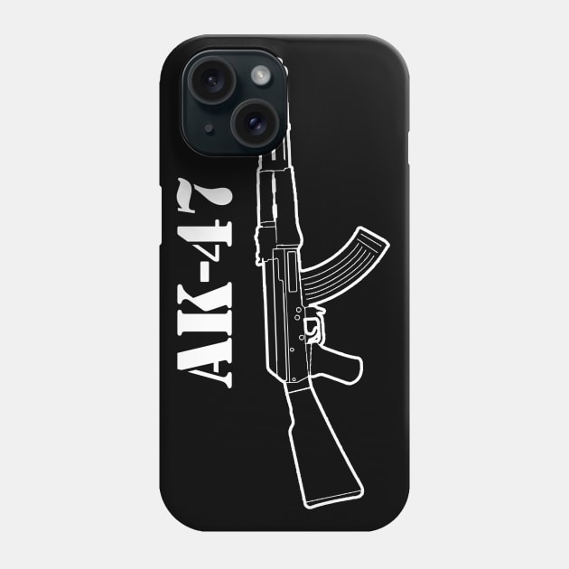 AK47 Phone Case by EddieBalevo