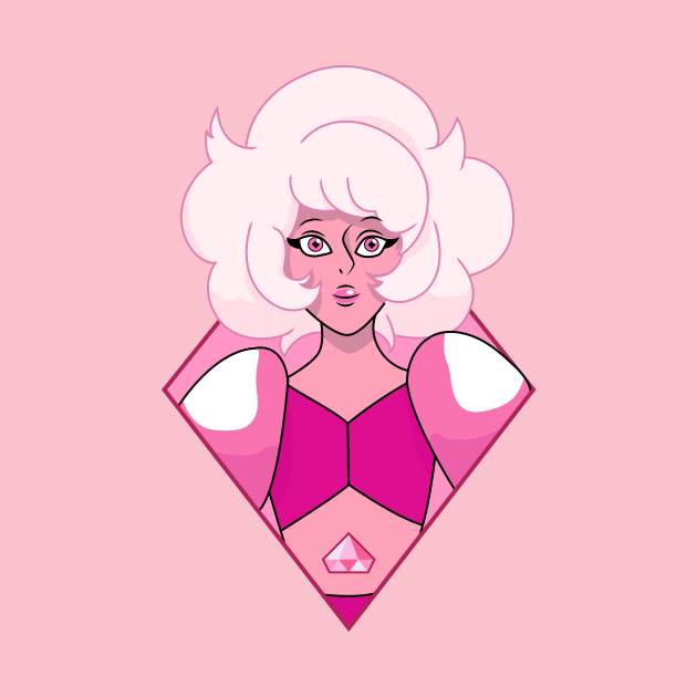 Pink Diamond by necromancress