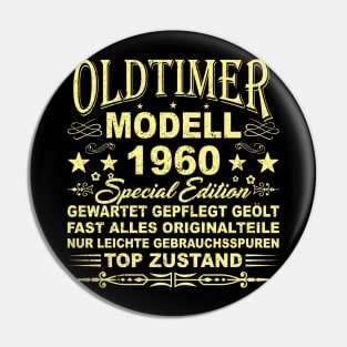 OLDTIMER MODELL BAUJAHR 1960 Pin